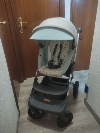 Carro stokke scoot azul claro y gris buen estado
