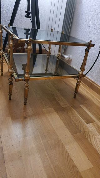 Mesa cristal vintage