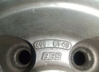 2 LLANTAS BBS 15 PULGADAS 