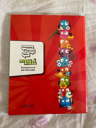 Libro de matemáticas 4 primaria Anaya