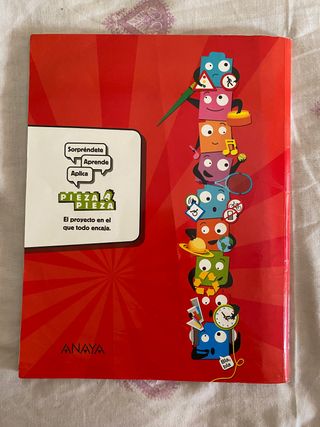 Libro de matemáticas 4 primaria Anaya
