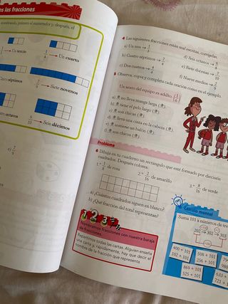 Libro de matemáticas 4 primaria Anaya
