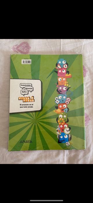 Libro de Ciencias Naturales 4 primaria Anaya