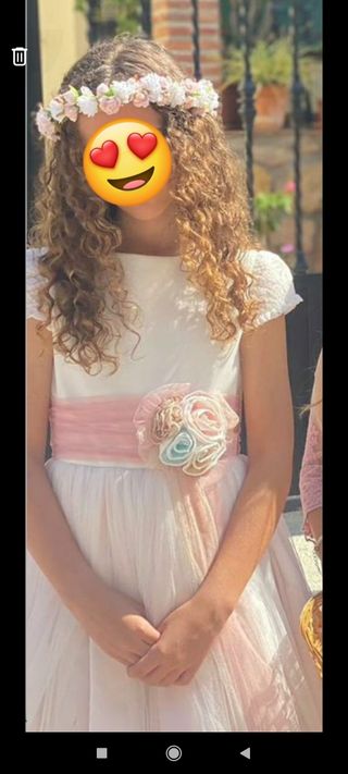 Vestido de Comunión Niña 10 años