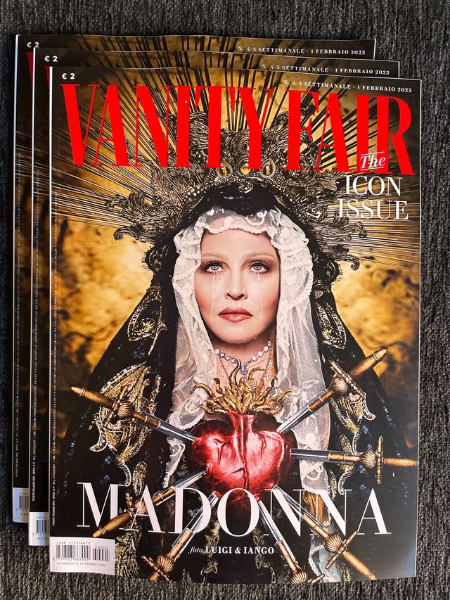 MadonnA VANITY FAIR revista Italia