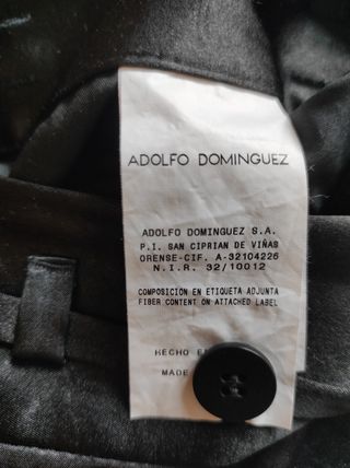 Pantalón fiesta Adolfo Domínguez