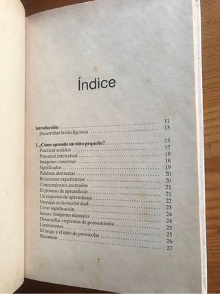 Actividades para ayudar al niño a aprender