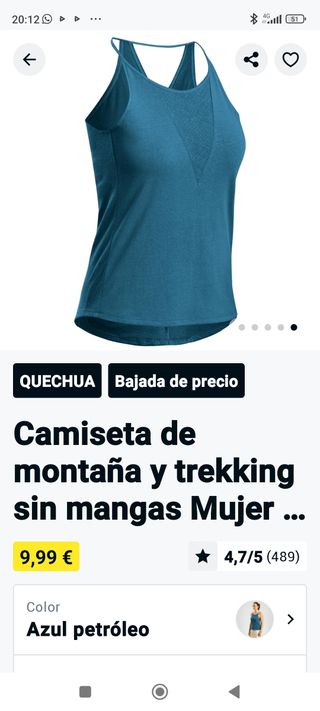 LOTE CAMISETAS DECATHLON 
