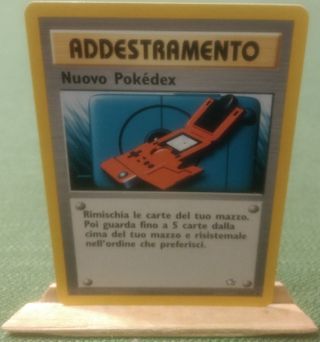 Carta Pokèmon Nuovo Pokédex
