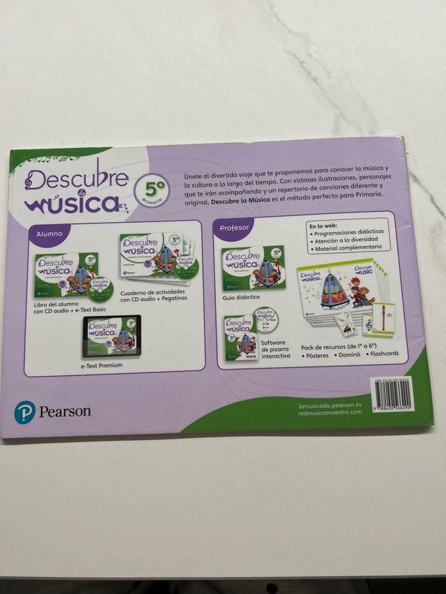 Descubre la Música 5 Pearson