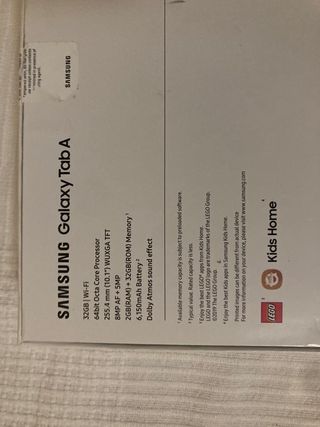 Tablet Samsung Galaxy tab a