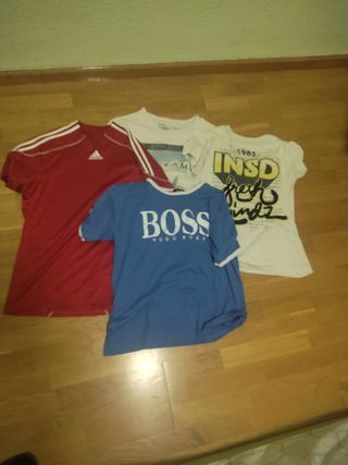 Pack de camisetas talla M