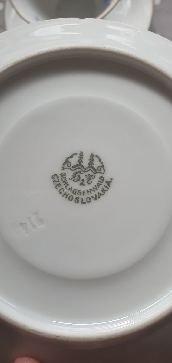 Juego de té o café checoslovaquia vintage