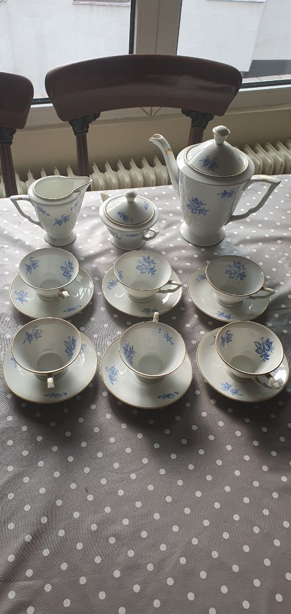 Juego de té o café checoslovaquia vintage