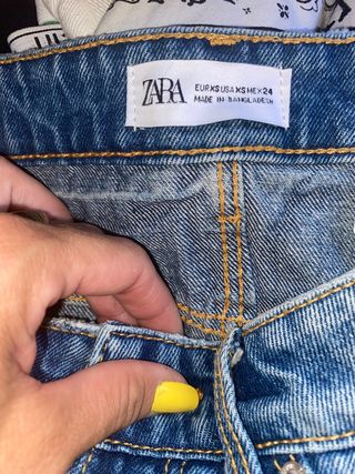 Falda vaquera nueva sin etiquetas de Zara