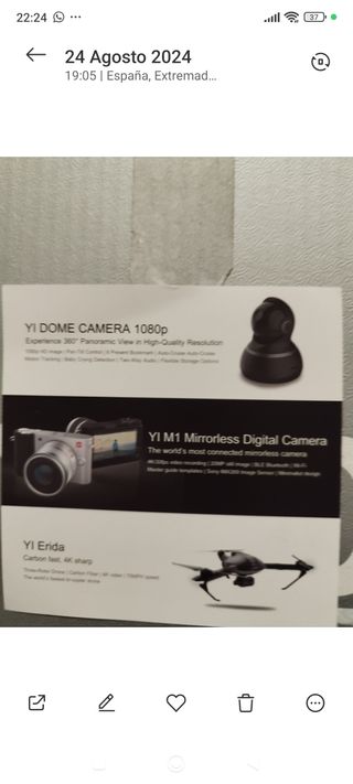 Cámara de fotos Acuática