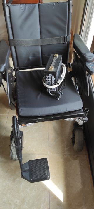 Silla rueda eléctrica doble batería