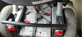 Silla rueda eléctrica doble batería