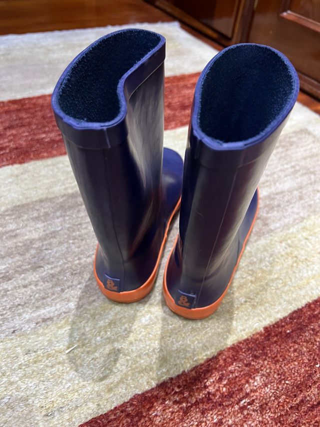 Botas impermeables niño