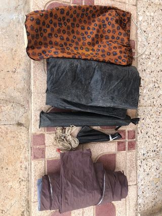 Tienda campaña túnel 3 plazas