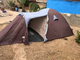 Tienda campaña túnel 3 plazas