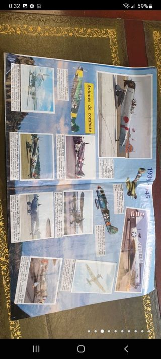 antiguo álbum de cromos