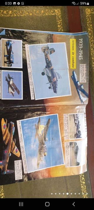 antiguo álbum de cromos