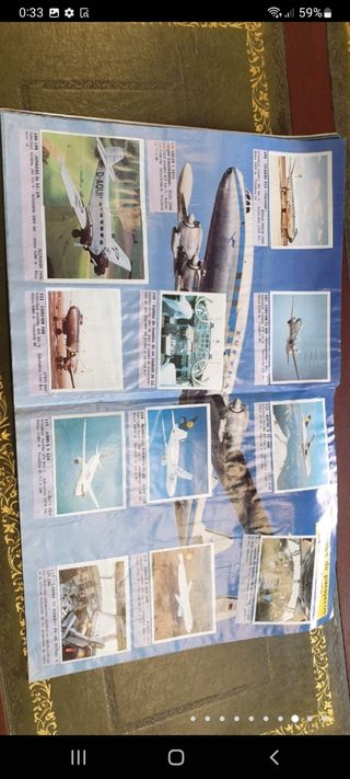 antiguo álbum de cromos