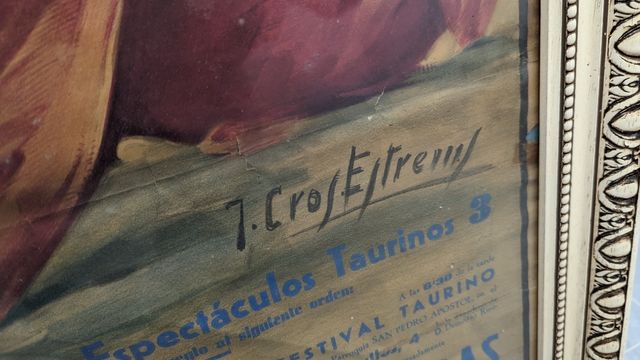 Cartel taurino - 1964 - Palomo Linares