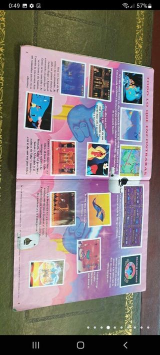 antiguo álbum de cromos