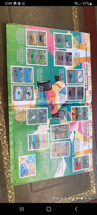 antiguo álbum de cromos