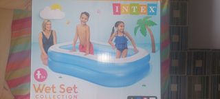 piscina para niños de 2m x 1,53 de ancho