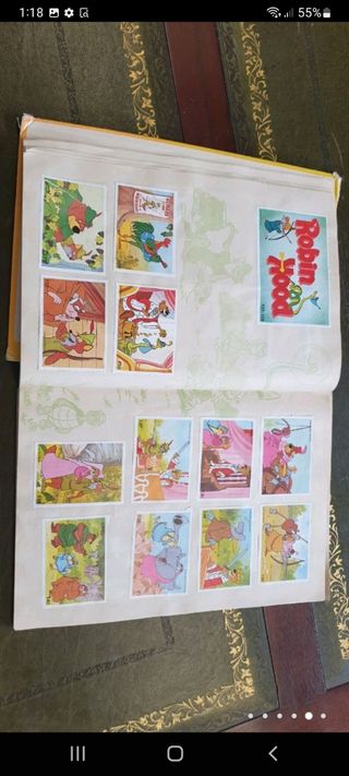 antiguo álbum Disney