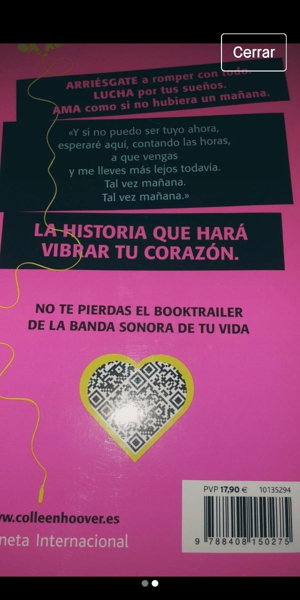 Libro Talvez mañana