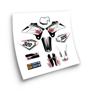 Kit Adhesivos moto enduro Gas Gas EC 02-06 Negra