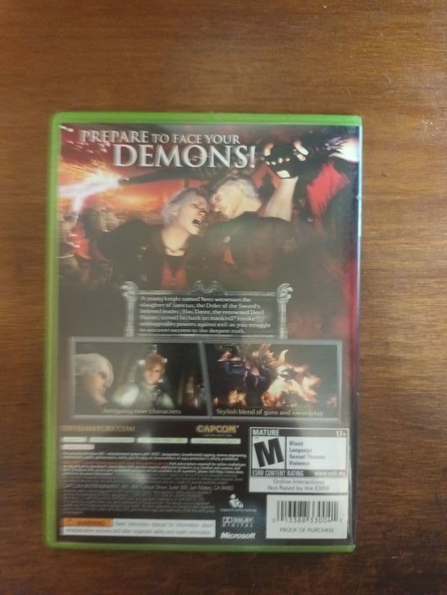 JUEGO DEVIL MAY CRY 4 XBOX360