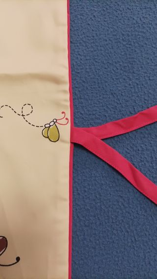 Colchas, chichonera y cortina a juego