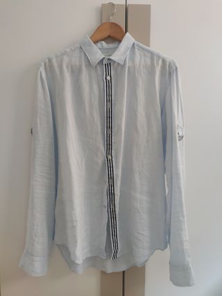 Camisa lino  hombre
