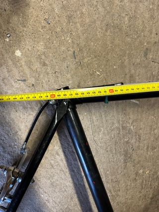 Cuadro bicicleta antigua