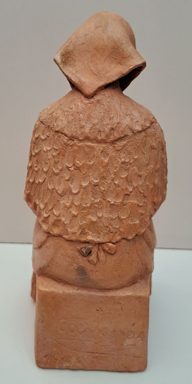 Carme Campas escultura en terracota 25 cm de altur
