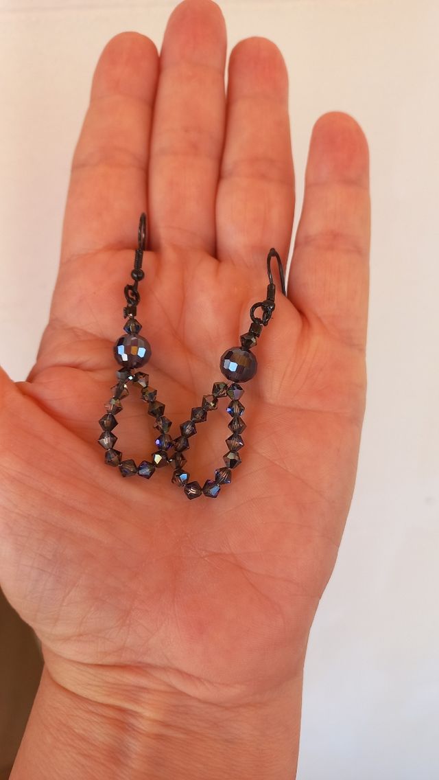 Pendientes de tupis swarovsky