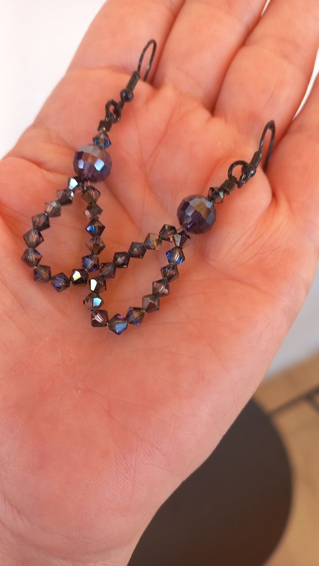 Pendientes de tupis swarovsky