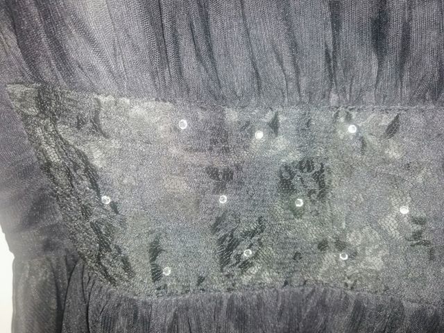 Vestido negro de cóctel