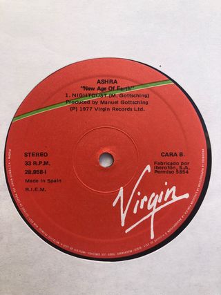 Ashra - New Age of Earth. Vinilo