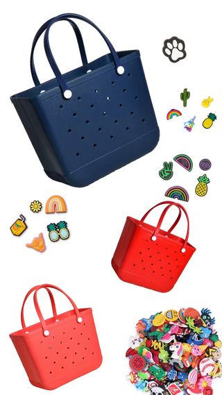 Bolso grande tipo CROCS