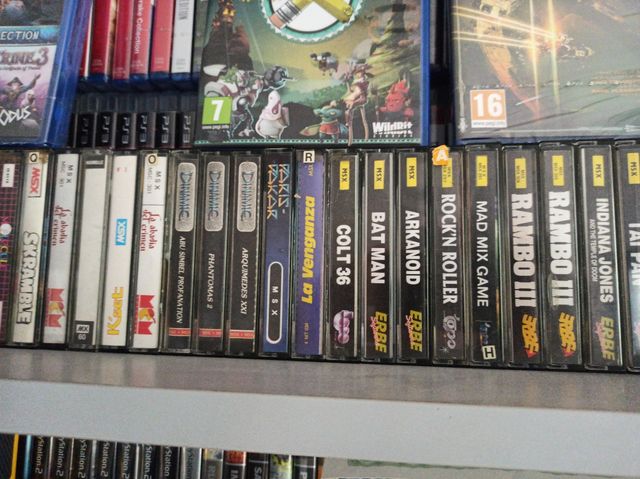 Juegos MSX (Distintos Estados)