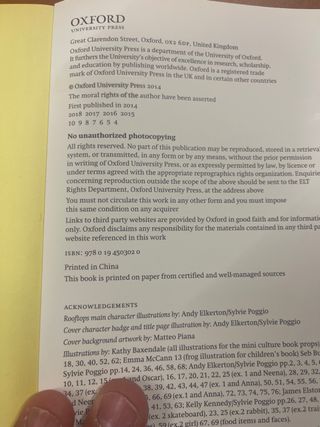 Libro Oxford Rooftops class Book 1