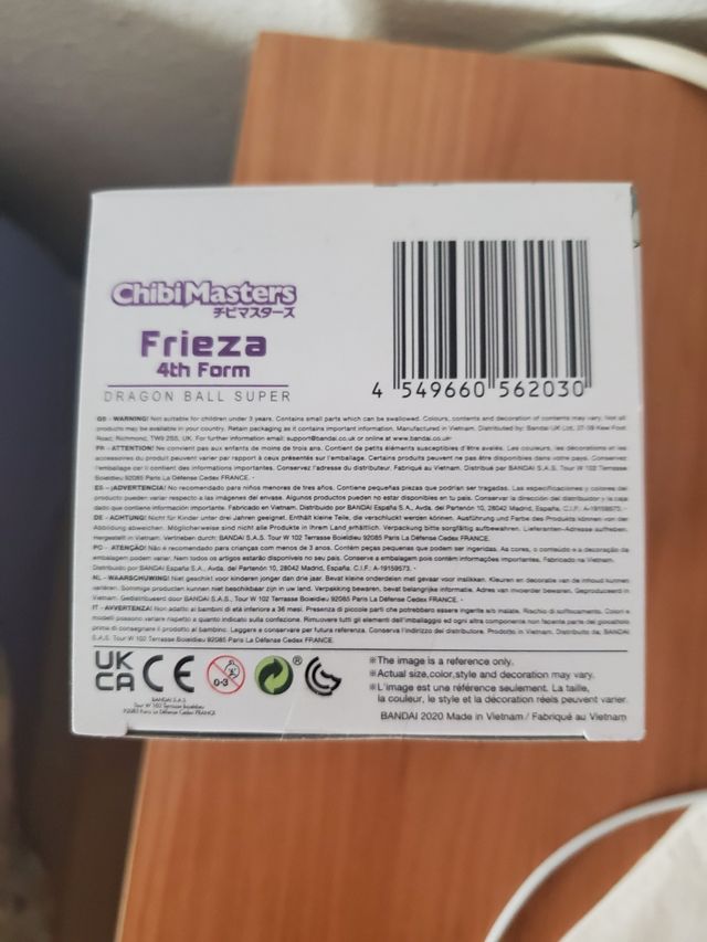 Freezer Chibi Masters Bandai