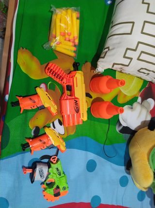 pistolas nerf