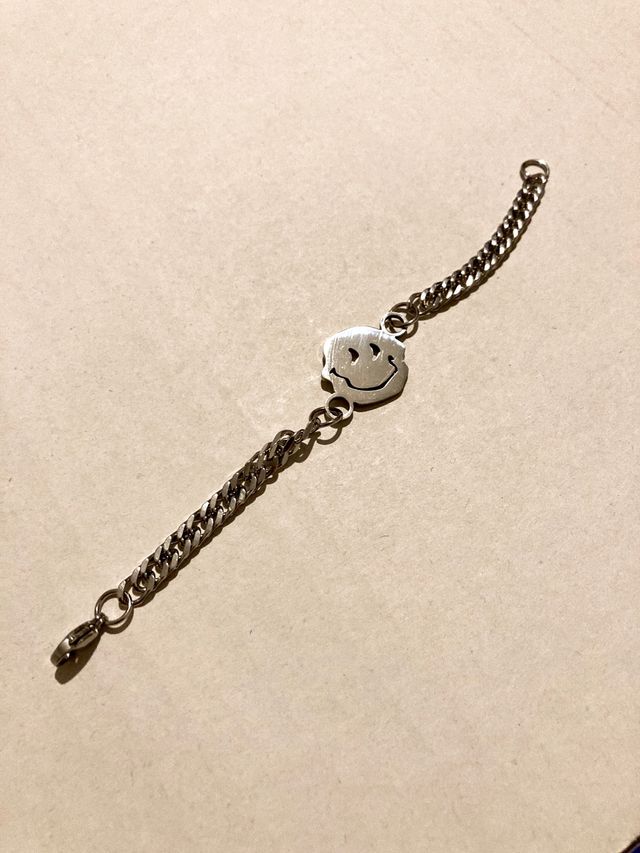 Pulsera Smile Acid Color Plata